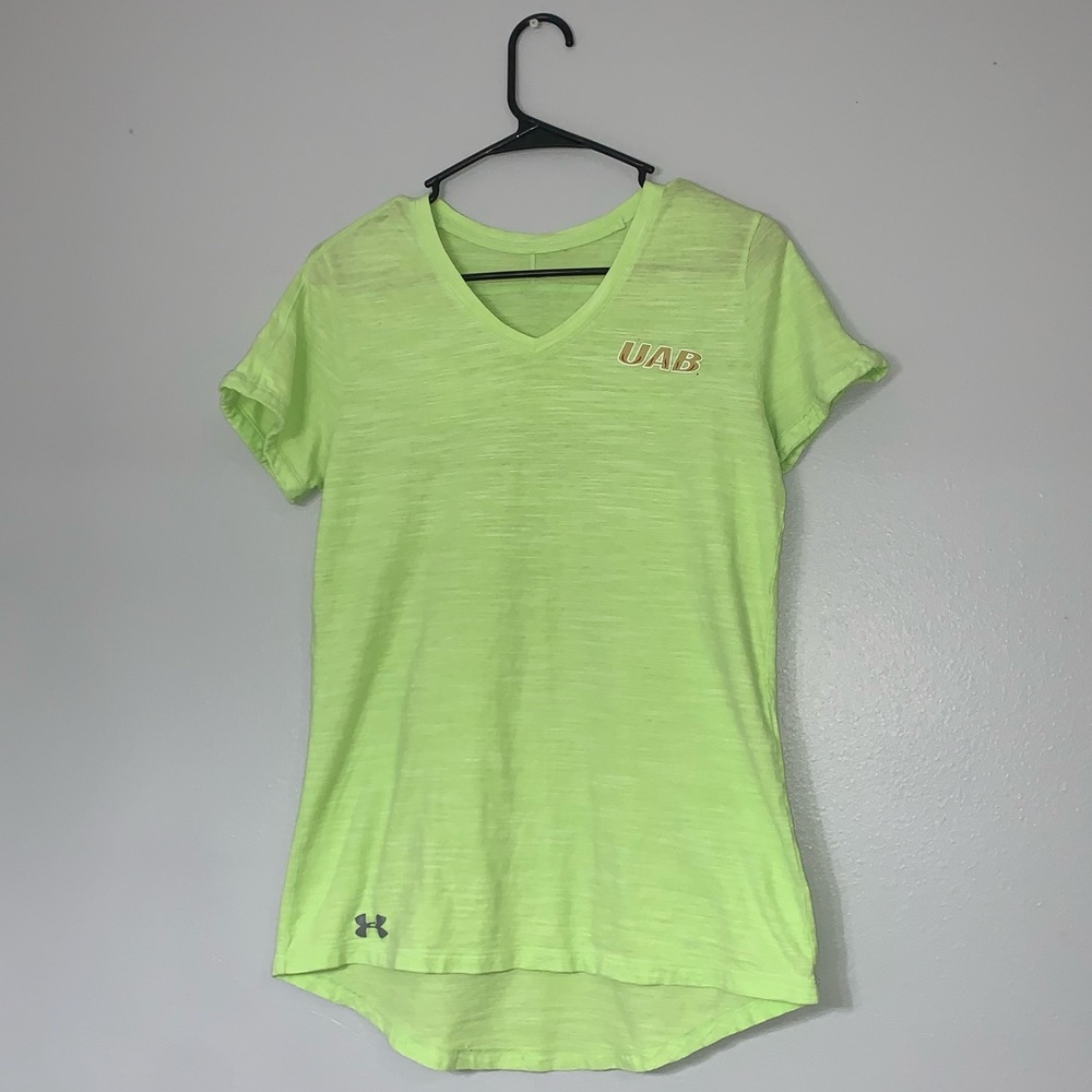 UAB v-neck t-shirt. Size: Women’s L